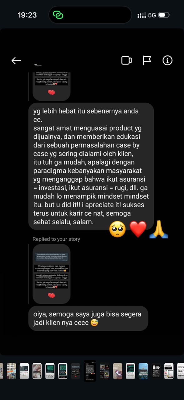 Testimoni nasabah — menguasai produk & edukasi